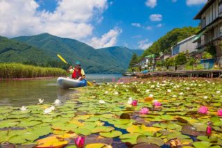 木崎湖モダンボートサップ