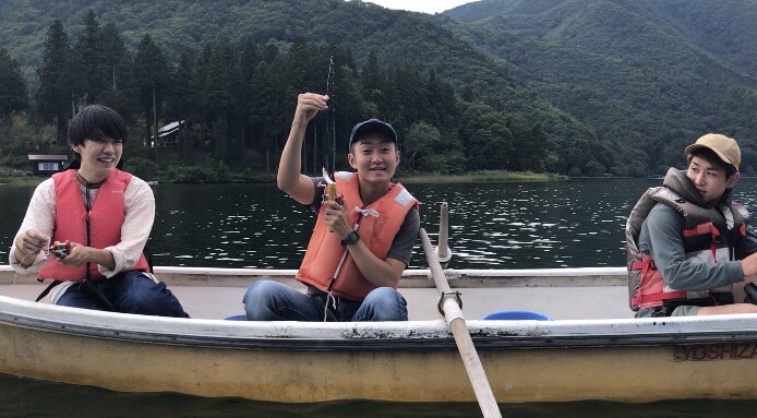 木崎湖ワカサギ釣り&サップ二本立て遊びにお越しいただきました！