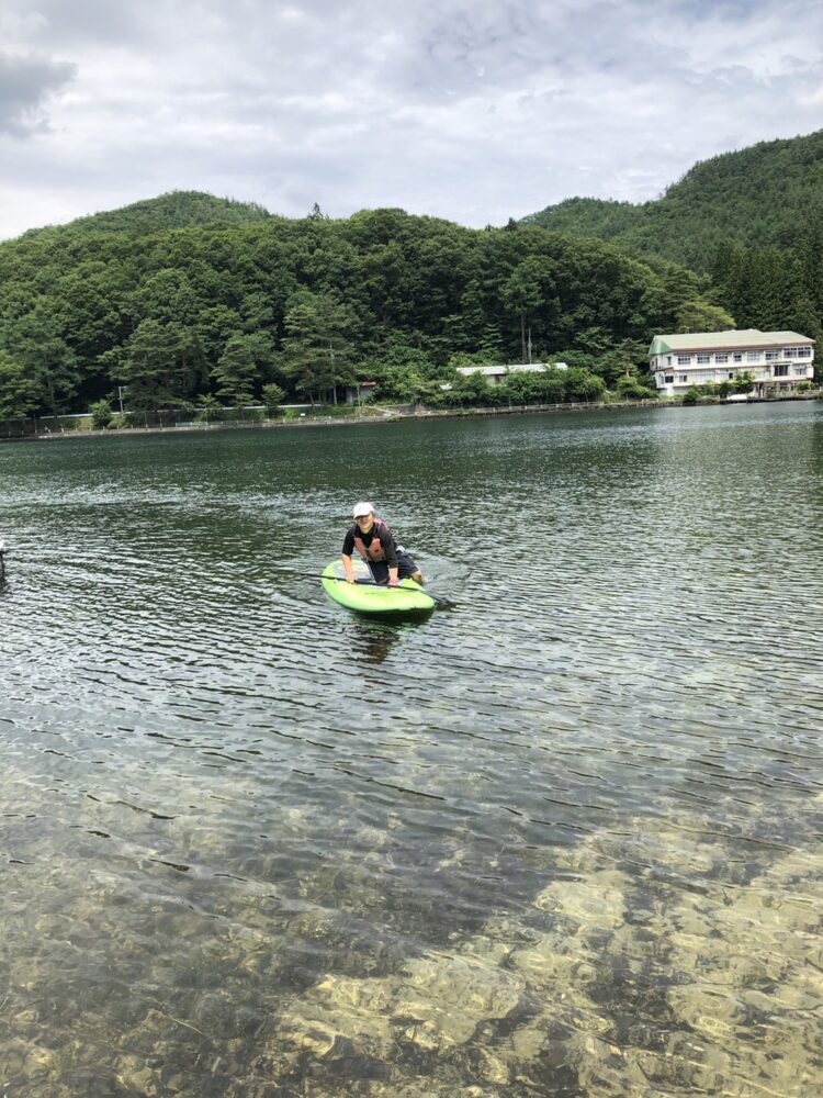 木崎湖のレンタルサップをお楽しみいただきました！