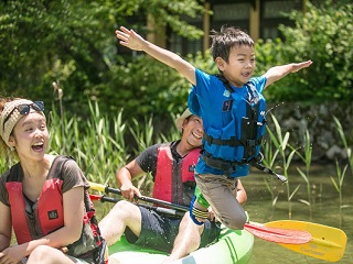 木崎湖の貸切プライベートバンガローをご利用いただきました！