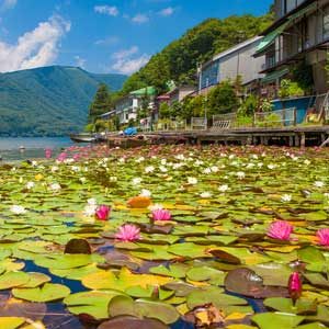 木崎湖モダンボートねまるちゃ