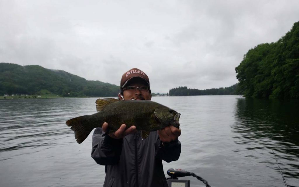 バスも釣れてますよ～！