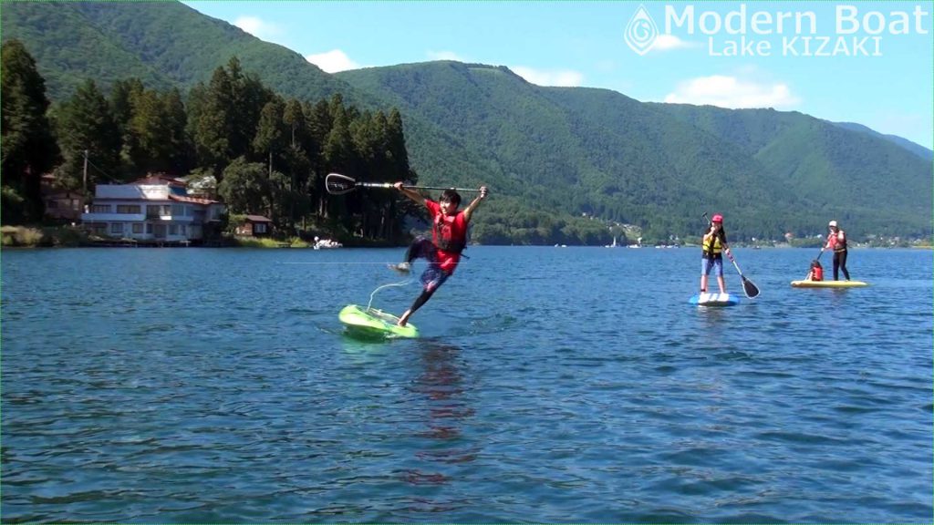 SUP(サップ)初心者 の方には白馬からも近い長野県大町市木崎湖がおすすめ