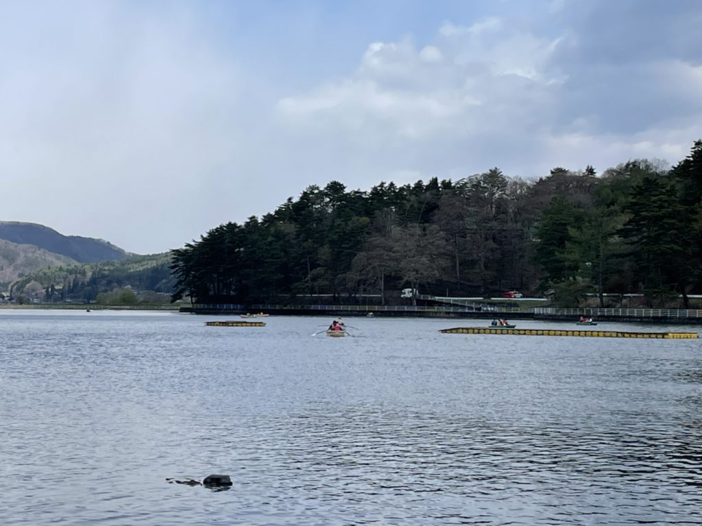 ゴールデンウィークの木崎湖ワカサギ釣り