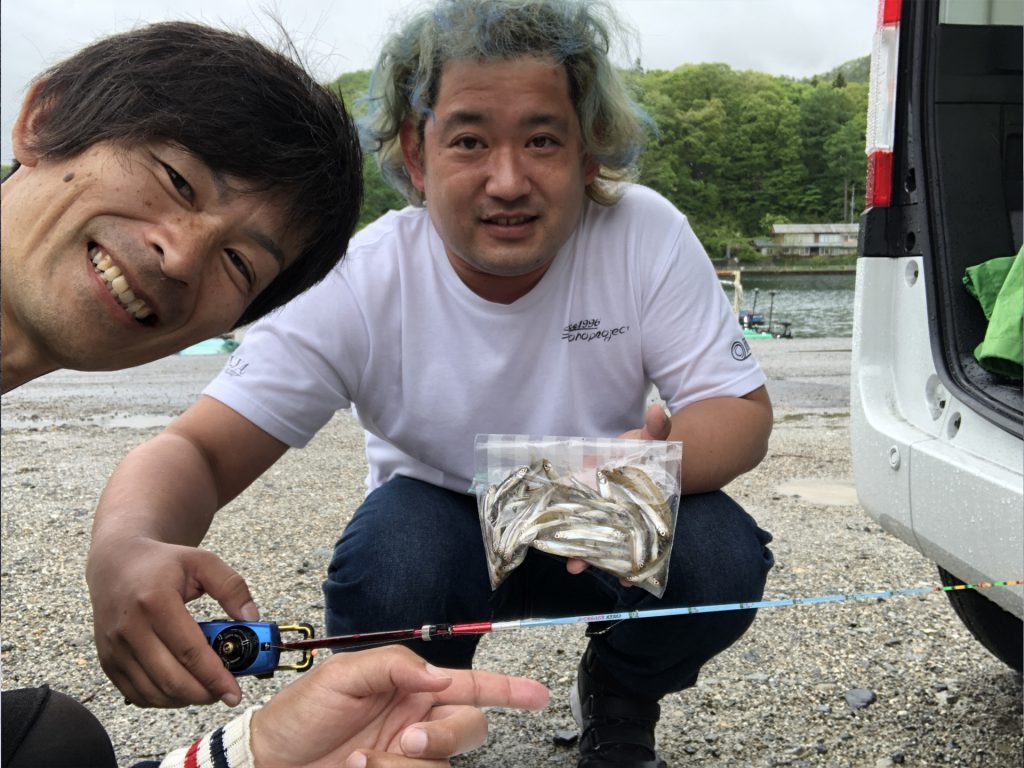 木崎湖ワカサギ釣果情報　5/17