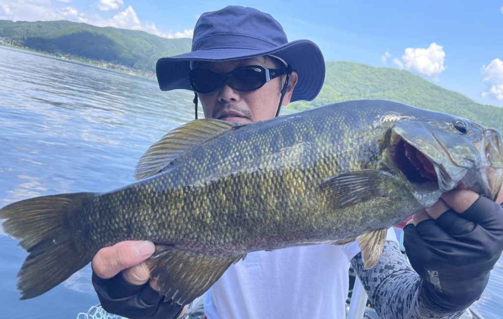 木崎湖バス釣果情報　7/24