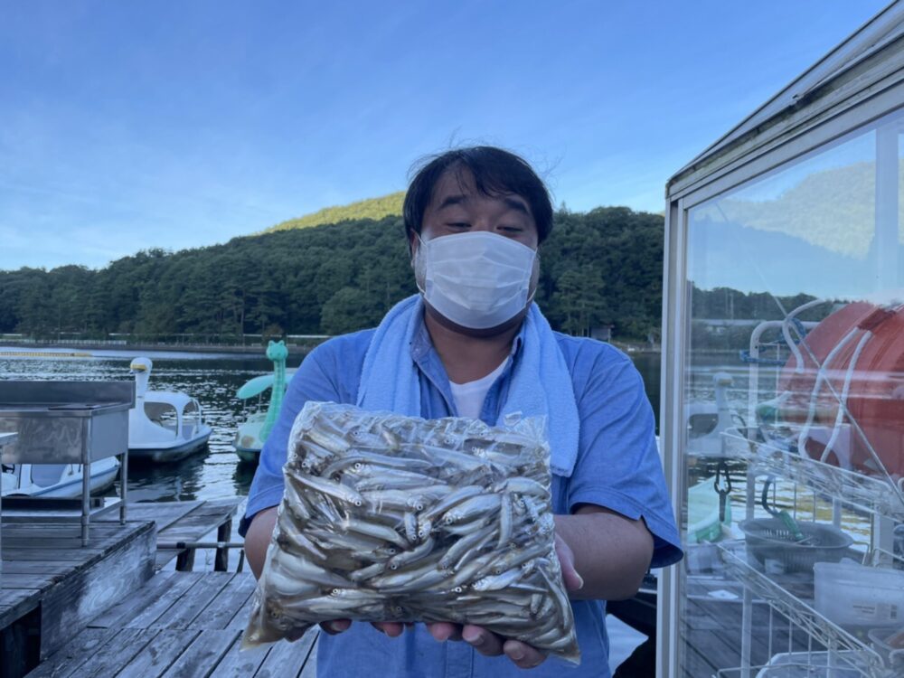 木崎湖ワカサギ釣り情報　9/19