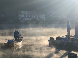 木崎湖バス釣りトーナメント (3)