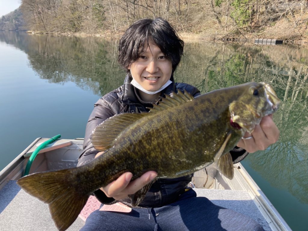 木崎湖バス釣果情報　4/20