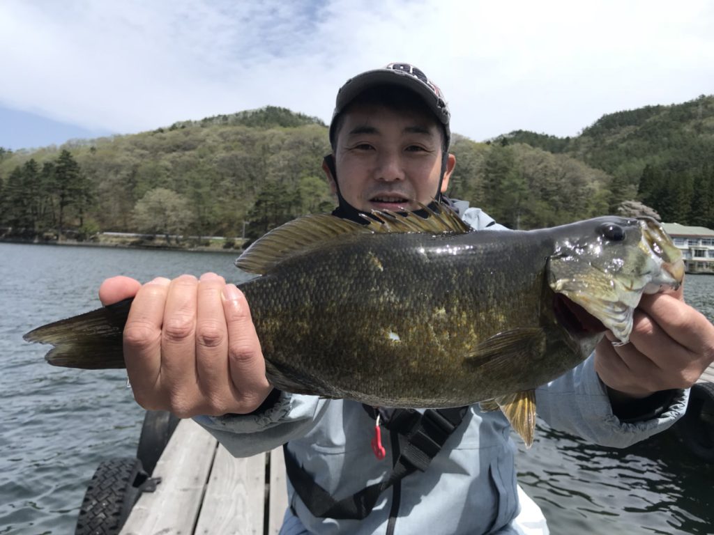 木崎湖バス釣果情報　4/28