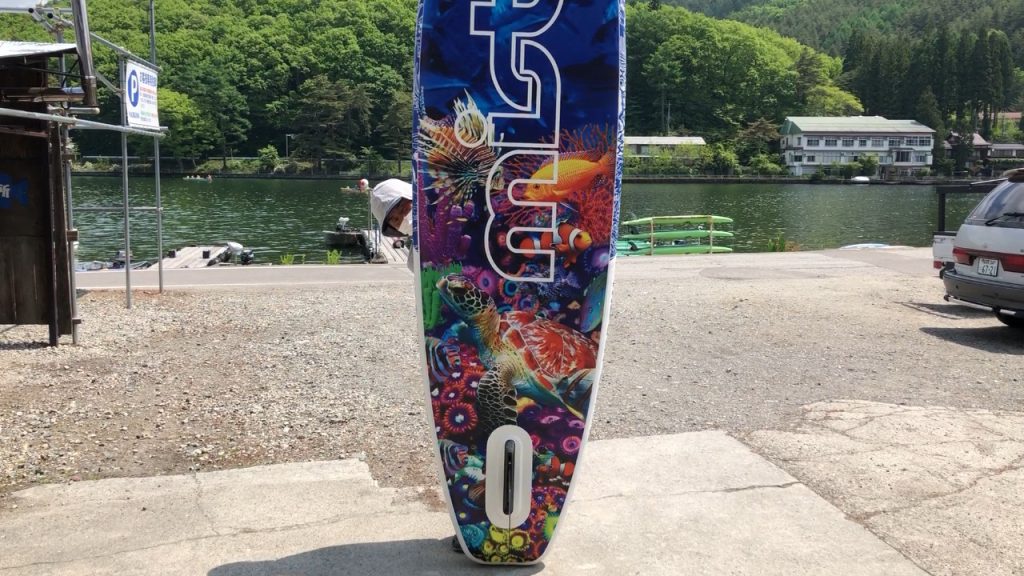 SUP(サップ)初心者 の方には白馬からも近い長野県大町市木崎湖がおすすめ