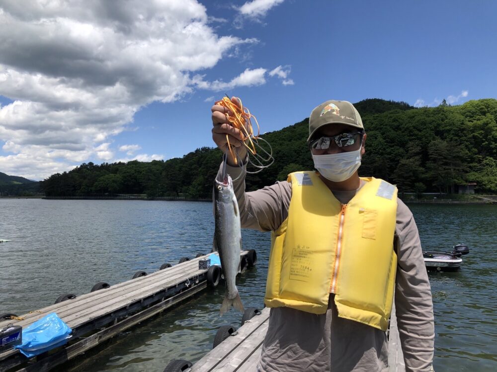 木崎湖キザキマス釣果情報　5/28