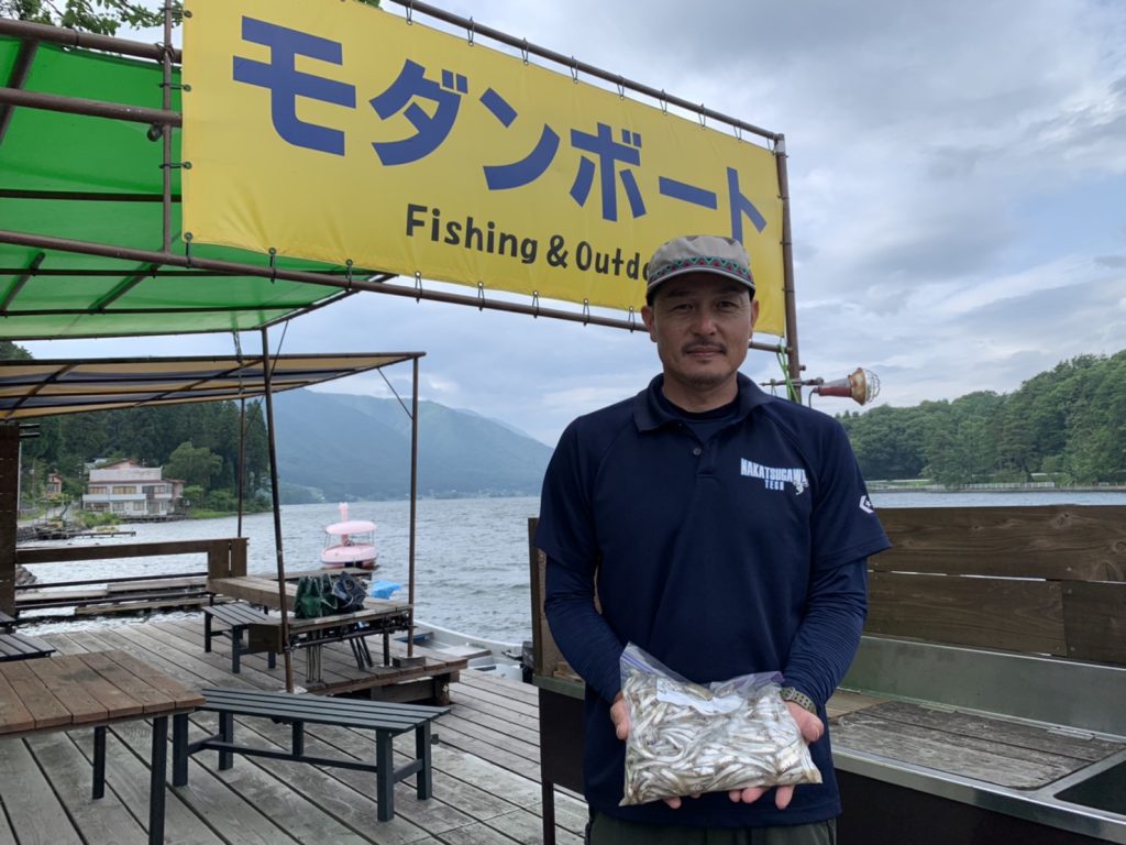 木崎湖ワカサギ釣り