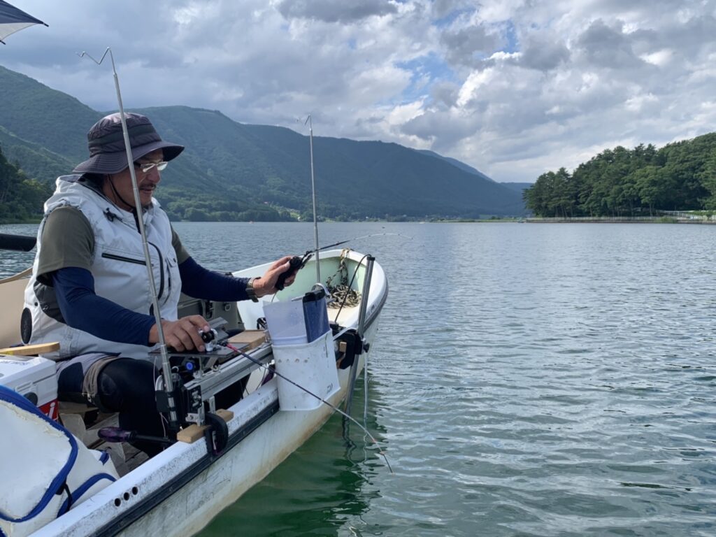 木崎湖釣り