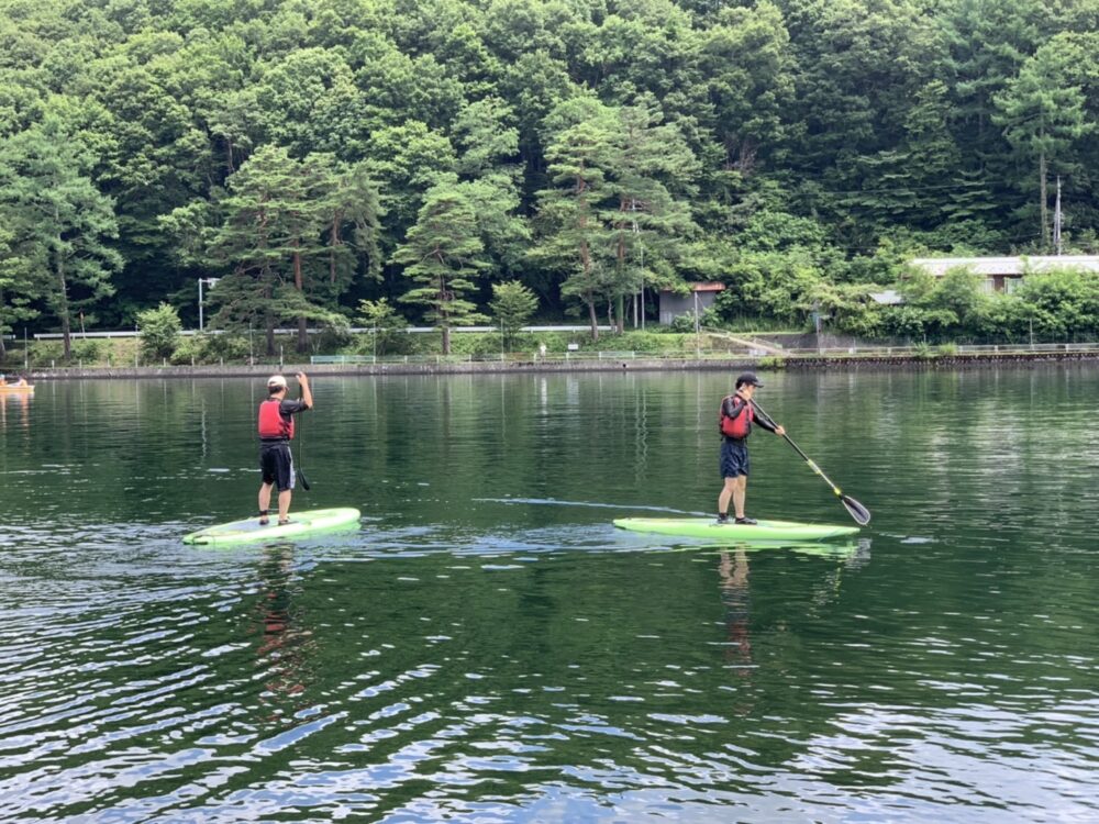 木崎湖のレンタルサップをお楽しみいただきました！