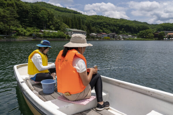 信濃大町なび様に木崎湖のサップとワカサギ釣り体験をご紹介いただきました！