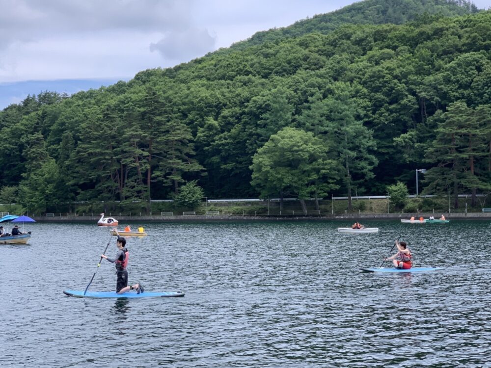 木崎湖のSUPサップをお楽しみいただきました！