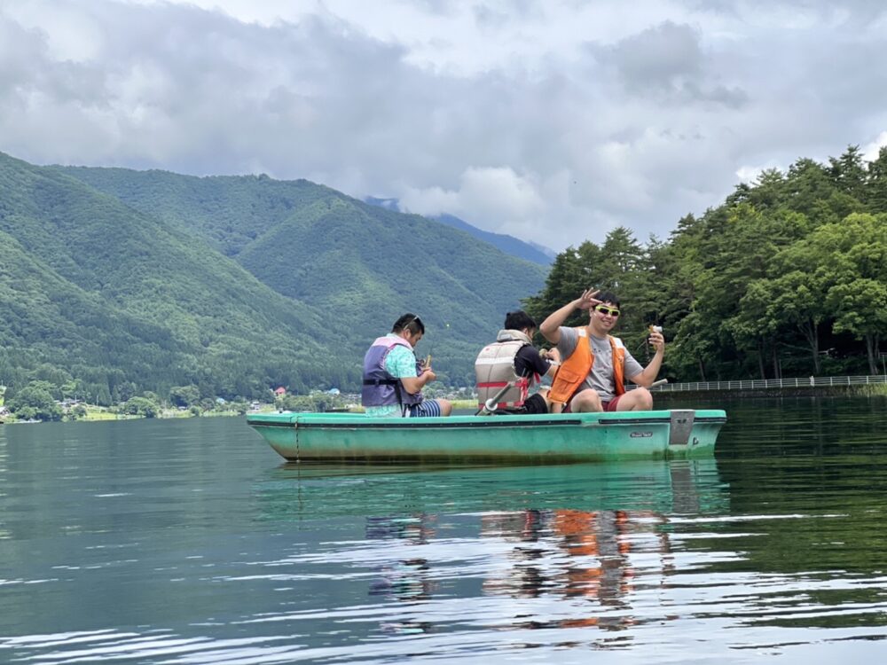 木崎湖ワカサギ釣果情報　7/17