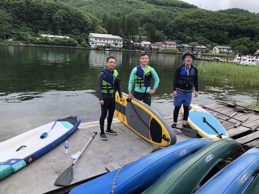 木崎湖でSUP（サップ）を満喫！持ち込みプランでマイSUPを湖面に浮かべよう