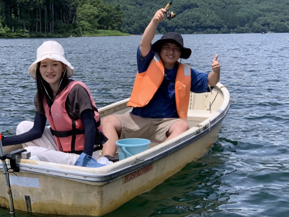 木崎湖ワカサギ釣り