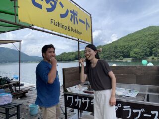 木崎湖ワカサギ釣り