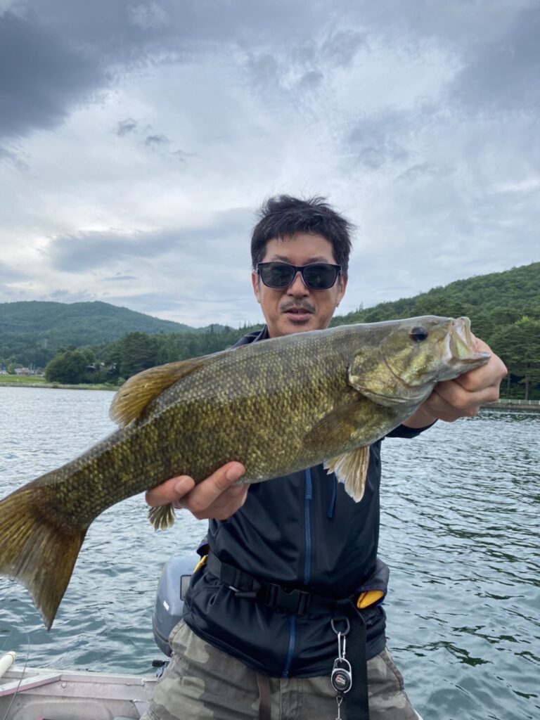 木崎湖バス釣果情報　8/16