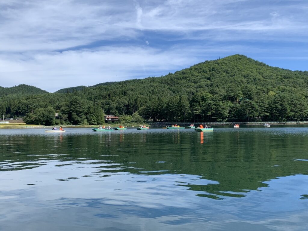 夏ワカサギ釣り