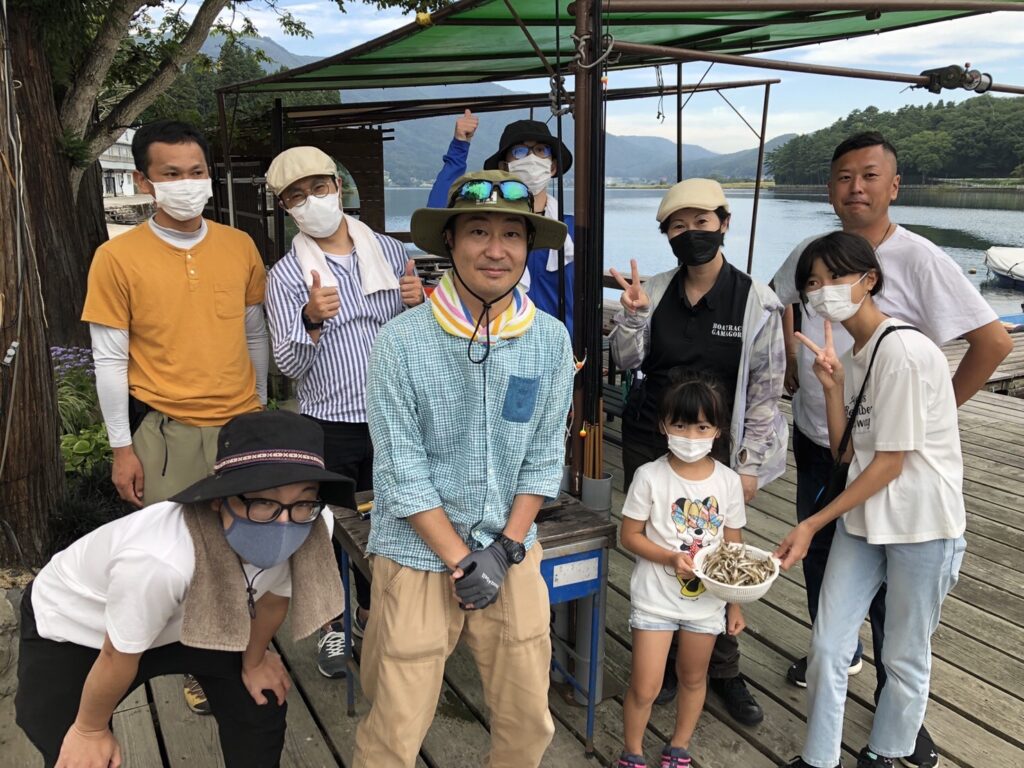 木崎湖ワカサギ釣果情報　9/17