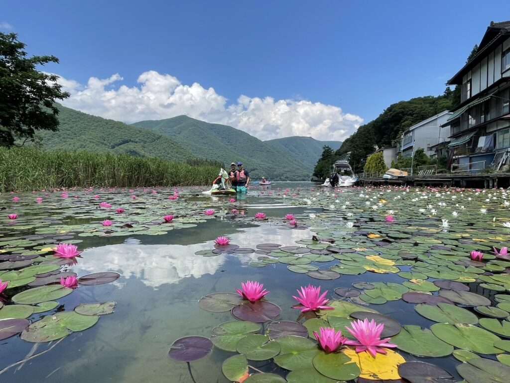 木崎湖のレンタルサップをご利用いただきました！