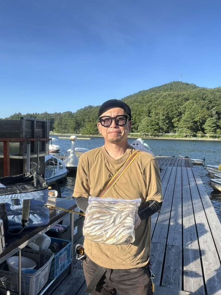 木崎湖ワカサギ釣果情報　9/9