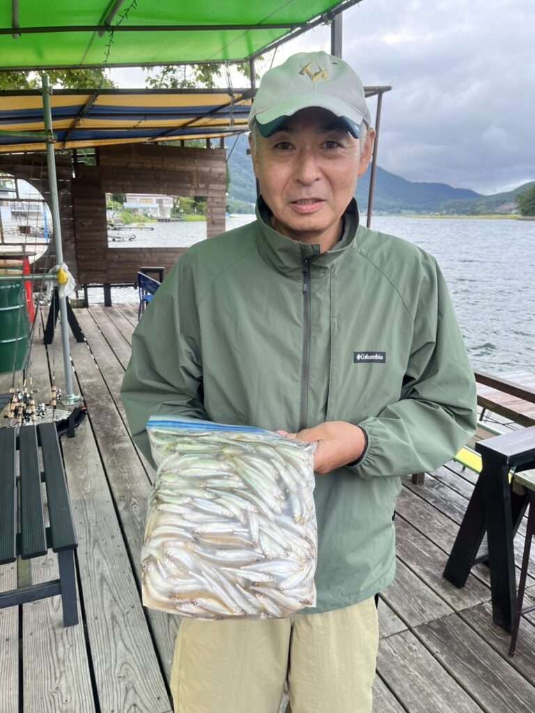 木崎湖ワカサギ釣果情報　9/30その2