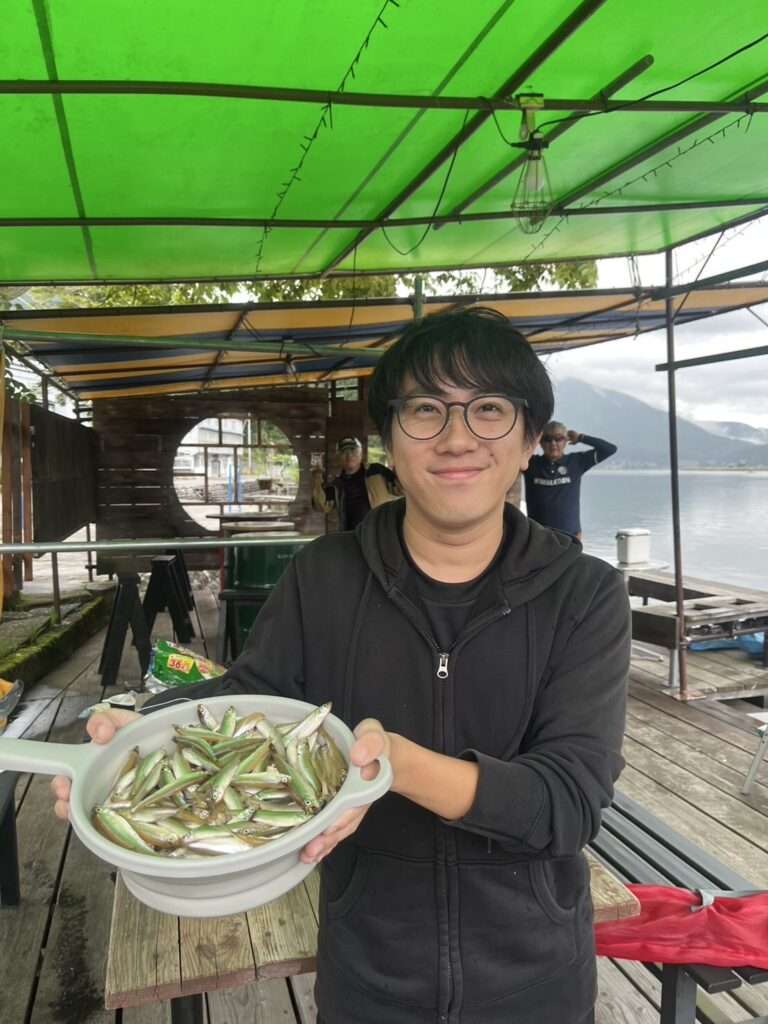 木崎湖ワカサギ釣果情報　9/30その2