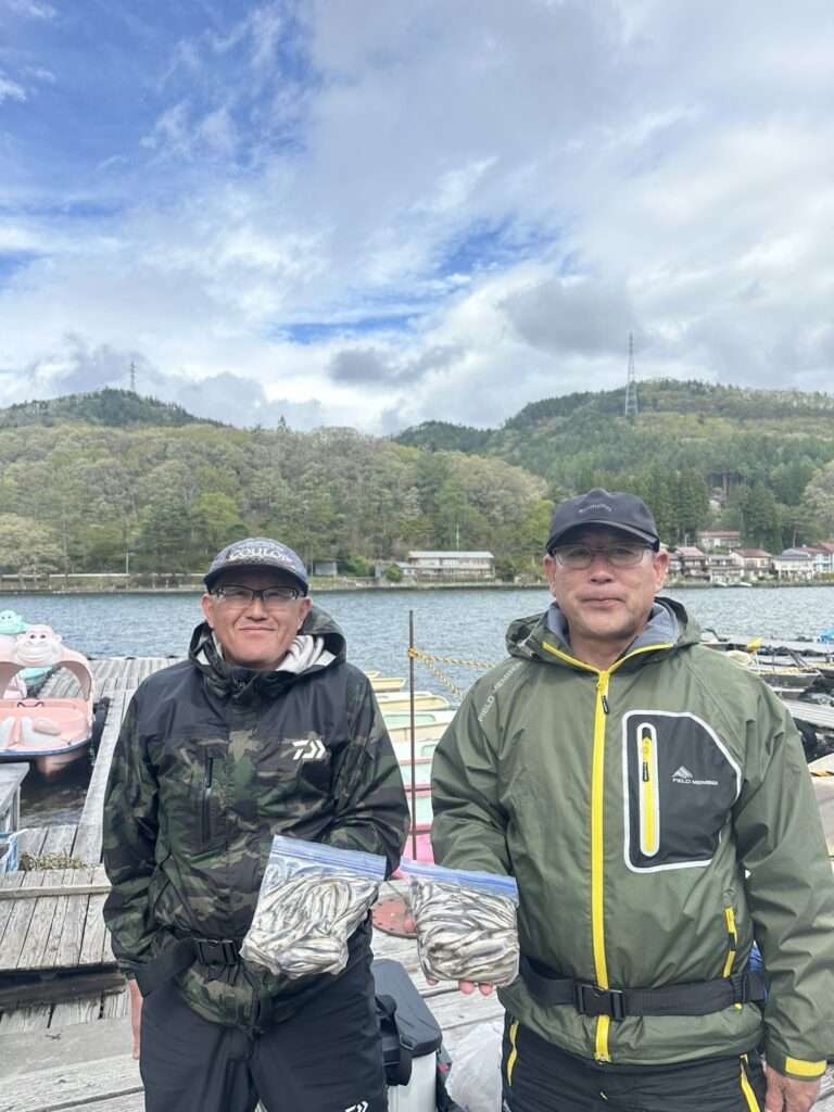 木崎湖ワカサギ釣果情報 4/28