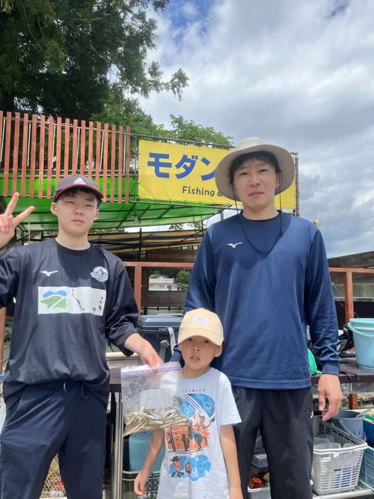 木崎湖ワカサギ釣果情報　6/7