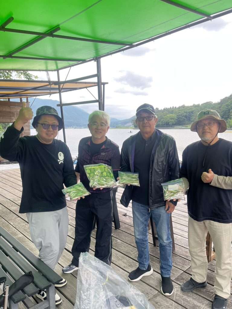 木崎湖ワカサギ釣果情報　6/7