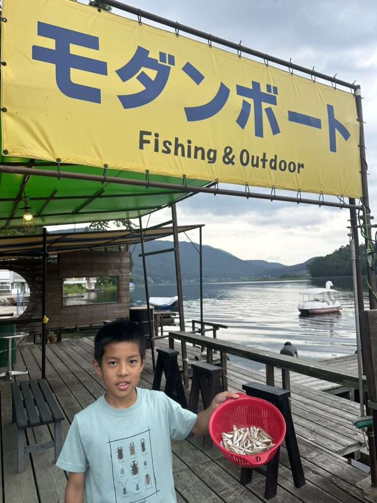 木崎湖ワカサギ釣果情報　7/7