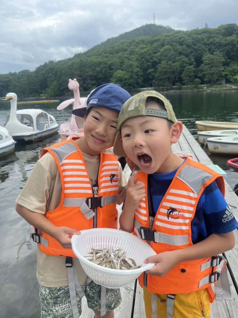 木崎湖ワカサギ釣果情報　7/7