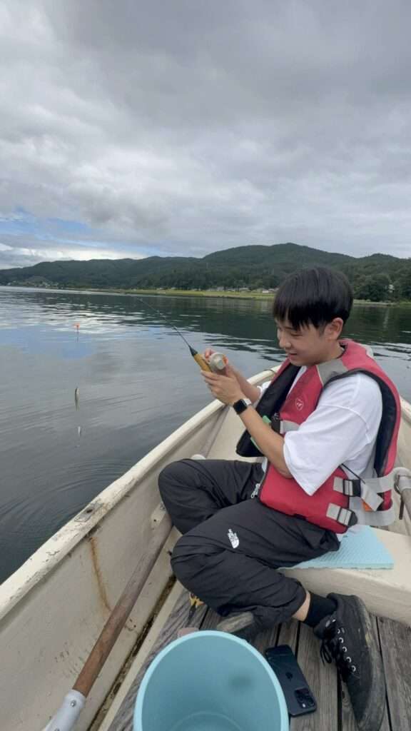 木崎湖ワカサギ釣果情報　9/13