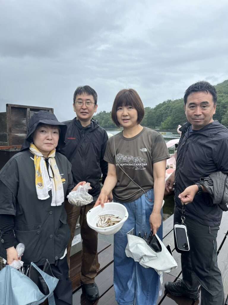 木崎湖ワカサギ釣果情報　9/28